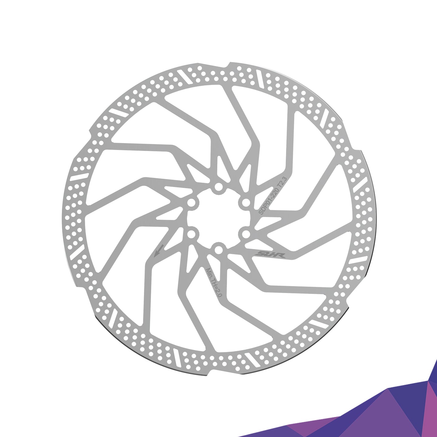Disc Rotor SDP01-180/2.3