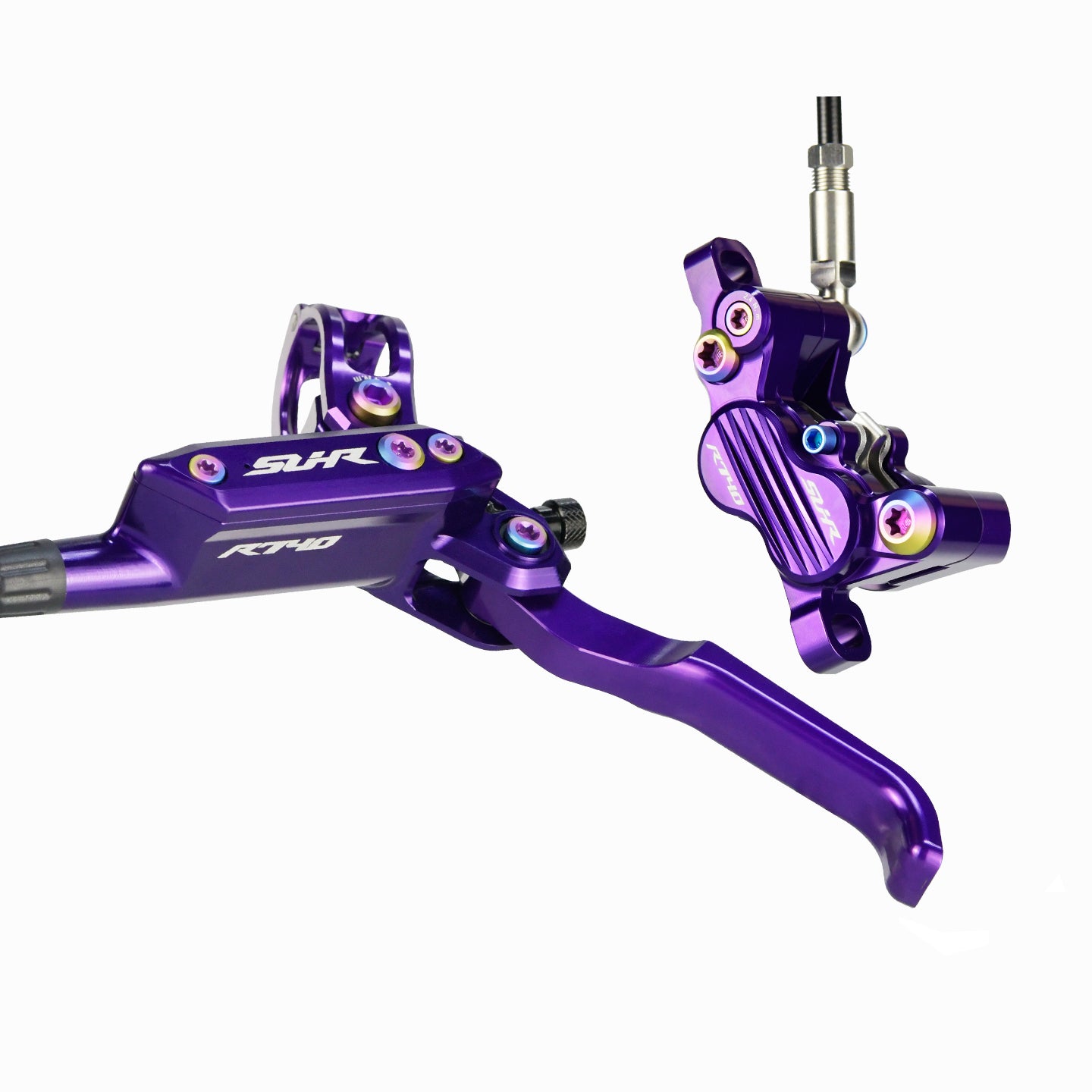 SUHR R740 S-Parts CNC Four-Piston Hydraulic Brake – Titanium Bolt Upgraded