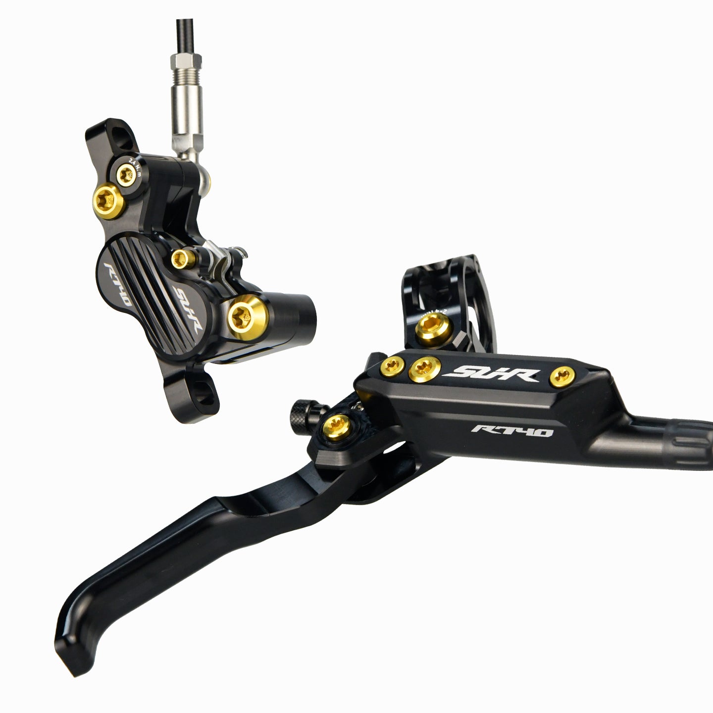 SUHR R740 S-Parts CNC Four-Piston Hydraulic Brake – Titanium Bolt Upgraded