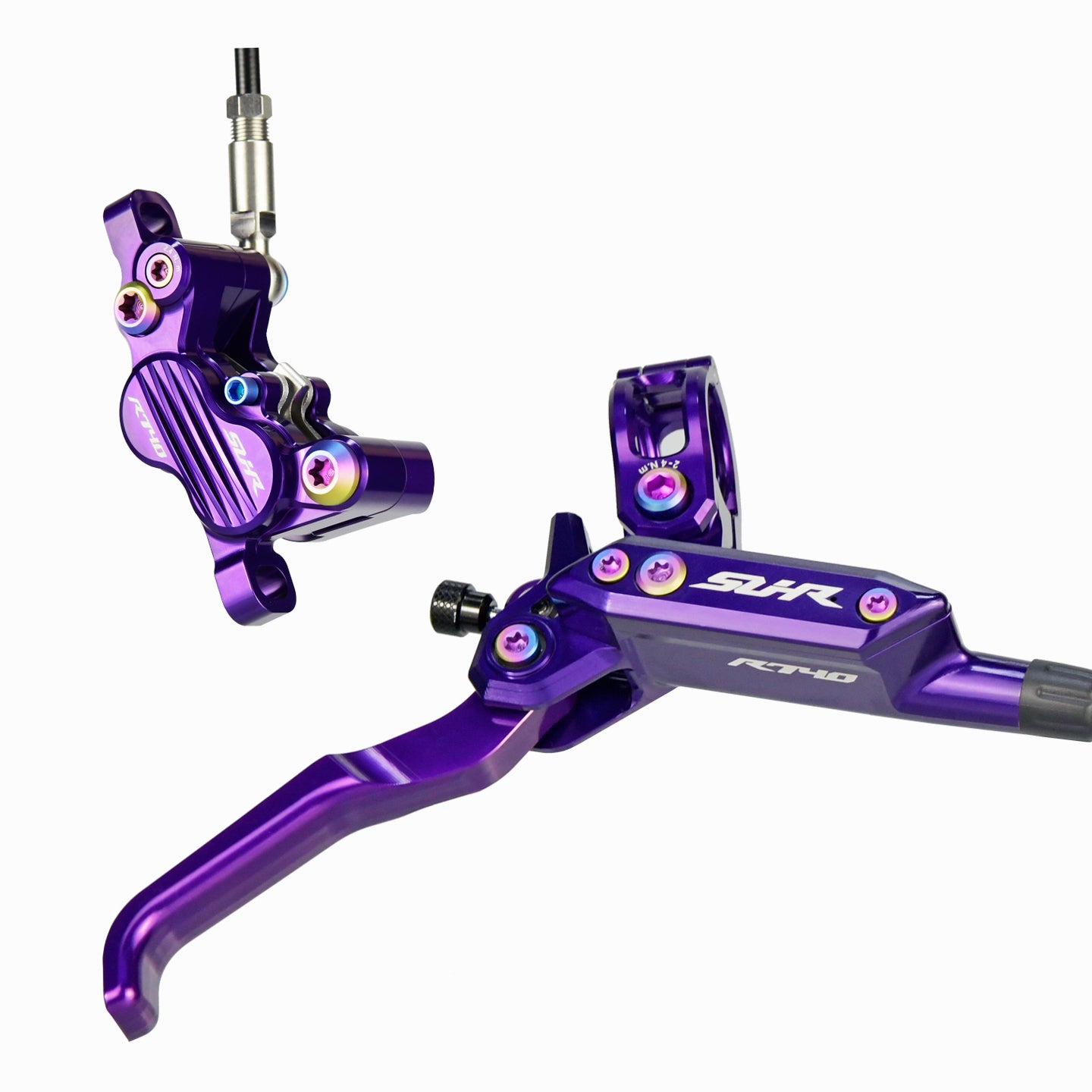 SUHR R740 S-Parts CNC Four-Piston Hydraulic Brake – Titanium Bolt Upgraded